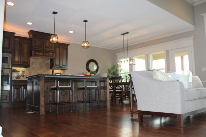 THE KUAFMANN - KITCHEN - DINING - GREAT ROOM